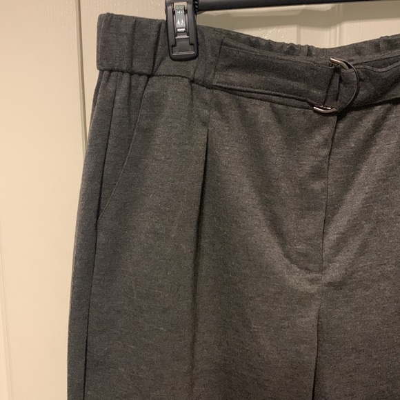 Liz Claiborne Petite Plus Belted Pant - Picture 3 of 9